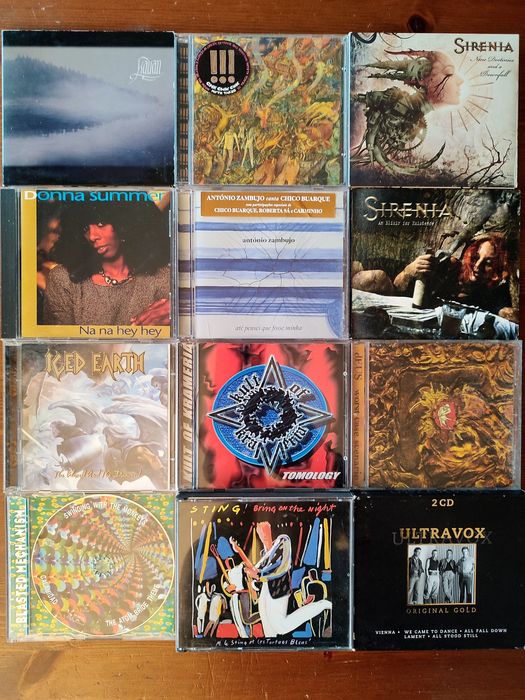 CD's Edições Anos 80/90 Rock, Pop, Electrónica, Jazz, Bossa Nova!