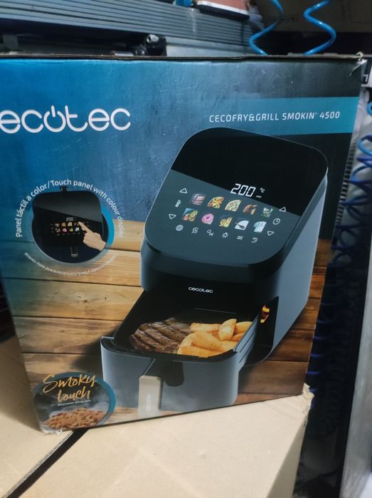 Airfraier com grill Cecotec