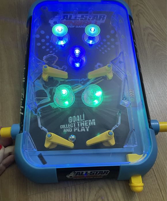 Pinball All Star c/placar digital, luz e som CB Games