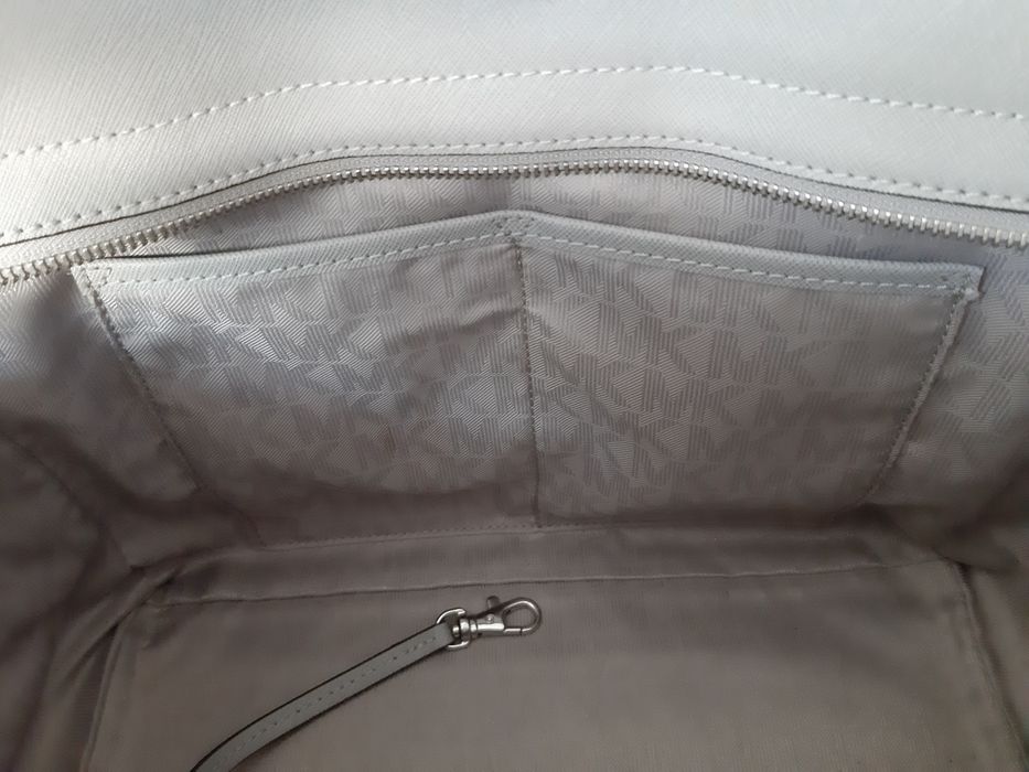 Torebka Michael Kors Selma saffiano szara