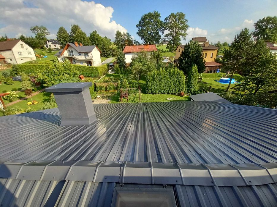 Malowanie  dachów,elewacji ,naprawa dachów montaż rynnień- śniegolapów