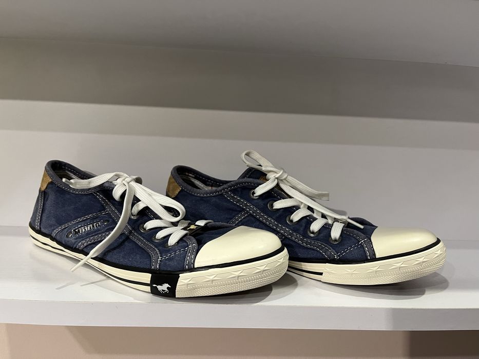 Кеди Mustang, 38р, сині