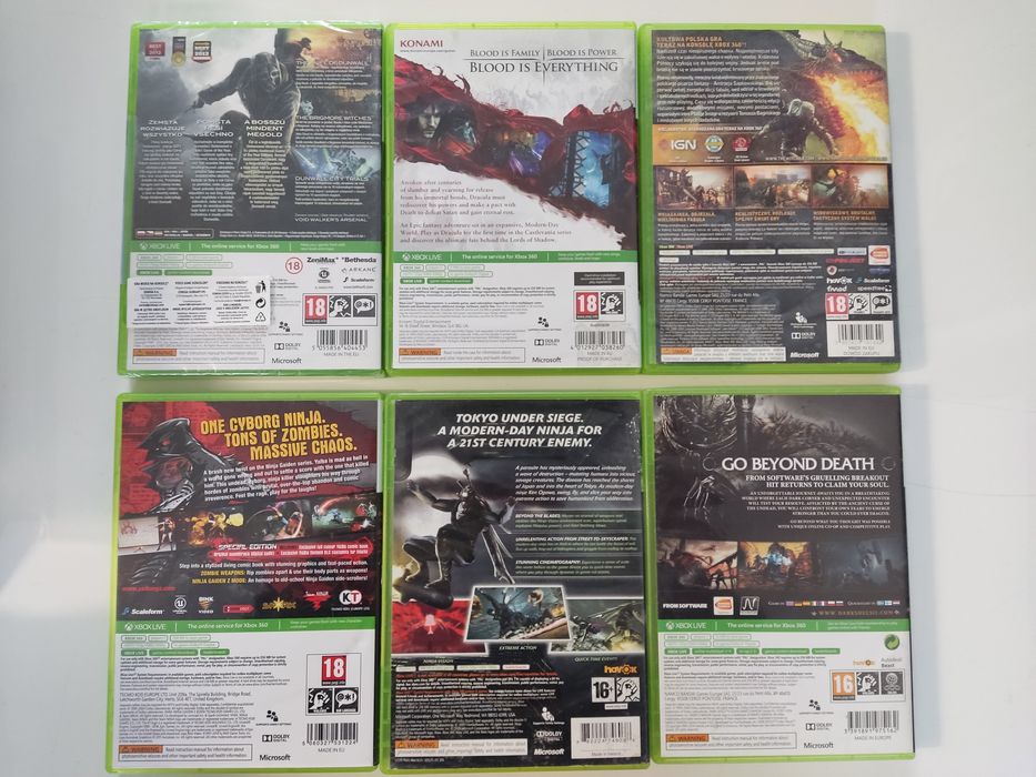 Xbox 360 Asura, Spider-Man,Naruto, DragonBall, Castlevania, itd