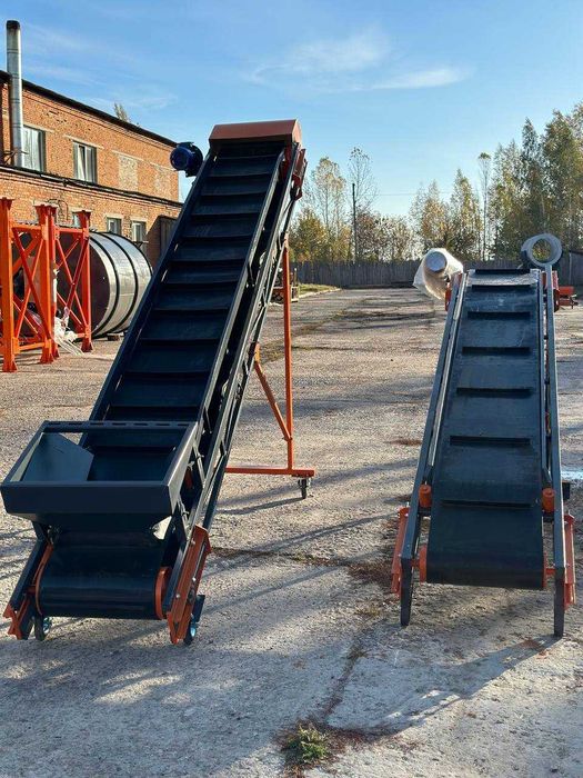 Стрічковий конвейер, ленточный, транспортер, погрузчик, навантажувач