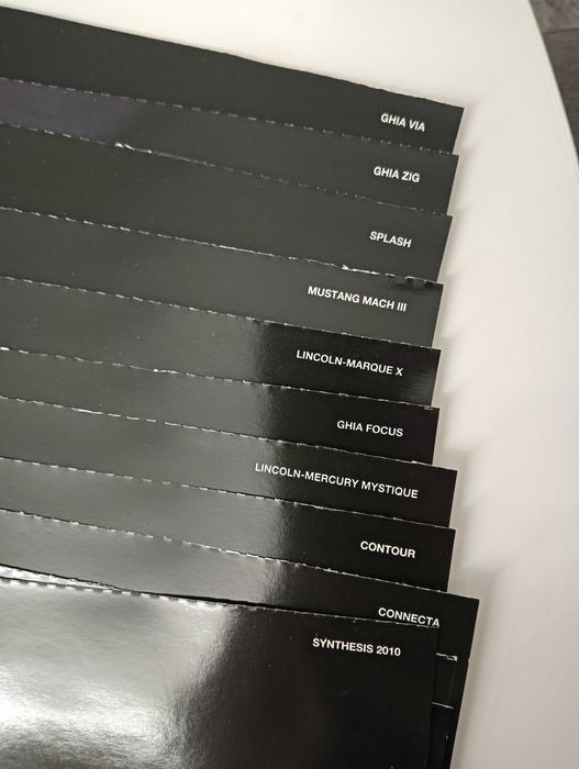 FORD Visions 94 – 12 Posters Originais de Concept Cars Futuristas