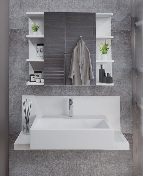 Тумбочка Тумба Шкаф для ванной под раковину Шафа під умивальник Пенал