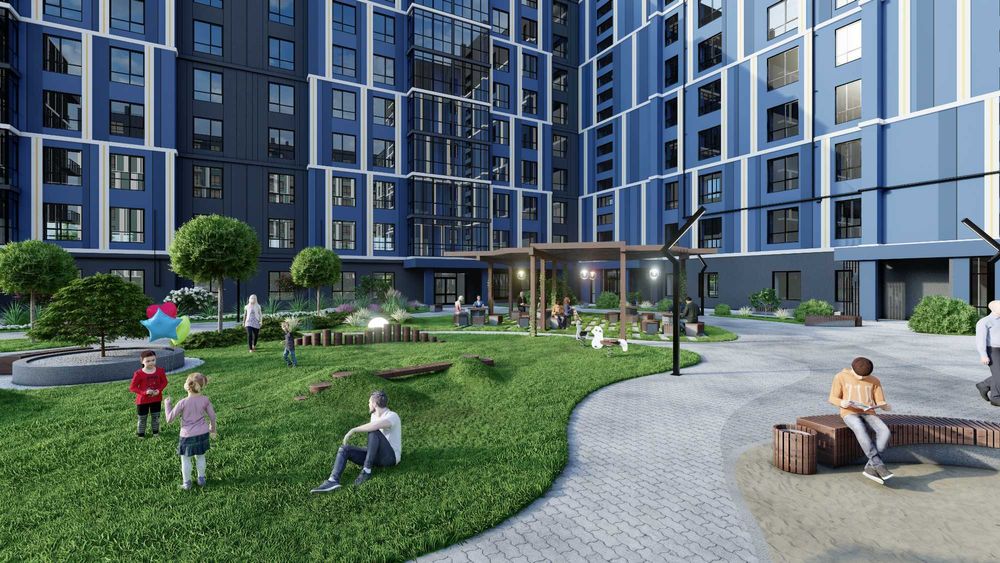 Є-ОСЕЛЯ. 4-к 2-рівнева квартира 147 кв.м. Від 27300 грн/міс. ЖК "ЯDRO"