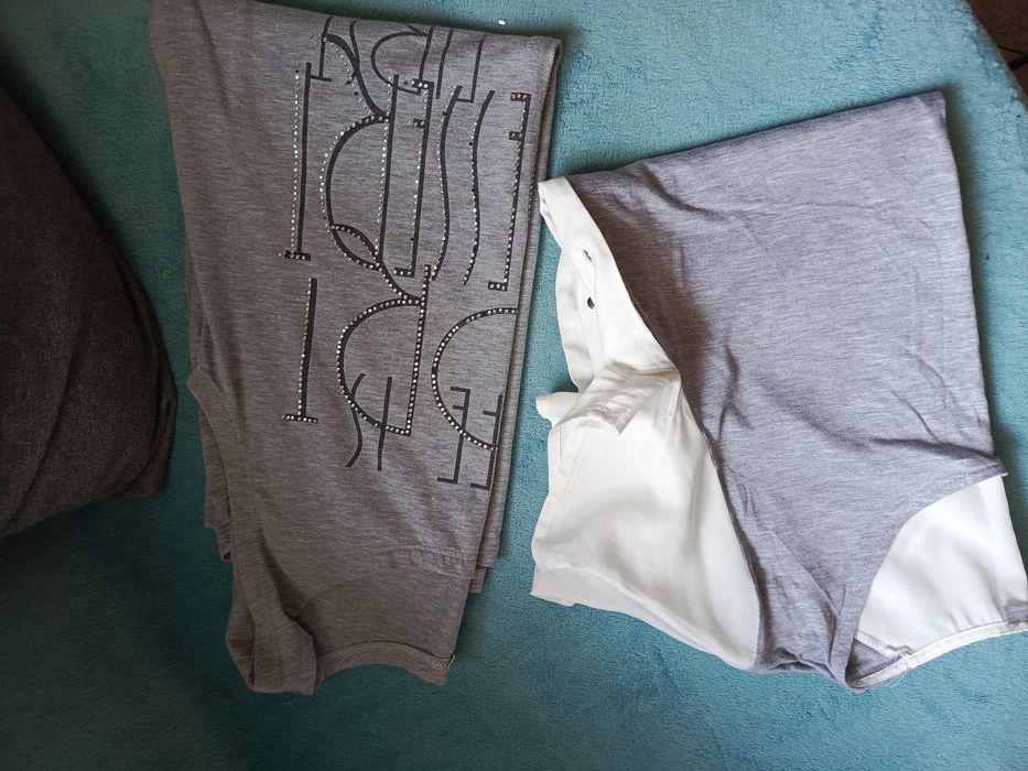 Zestaw Zara bluzka tunika 38