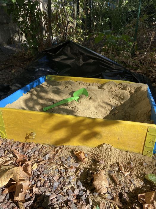 Детская песочница новая