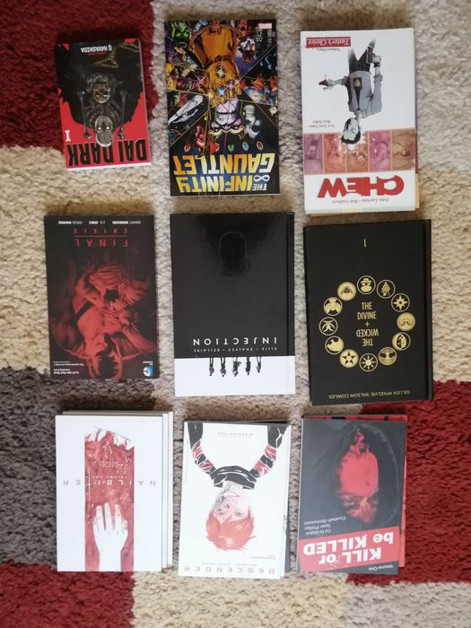 TBC/HC - Image Comics, DC Comics, Marvel.