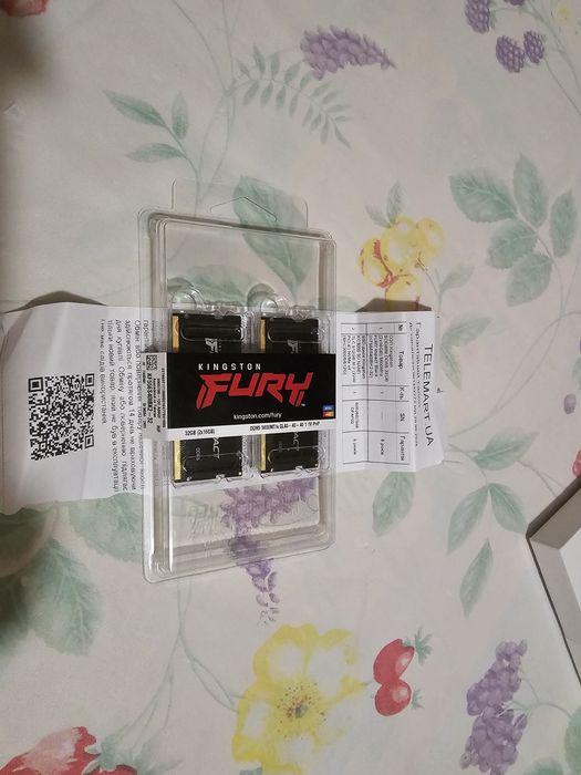 Kingston SODIMM DDR5 32GB (2x16GB) 5600Mhz FURY