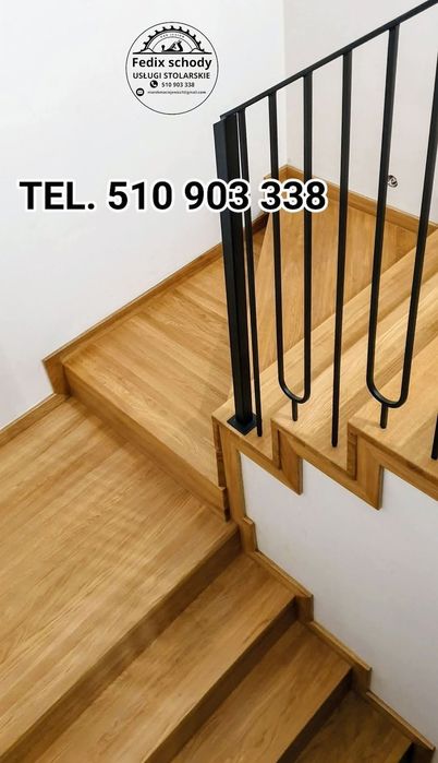 Mobilny stolarz - meble na wymiar, schody, remonty