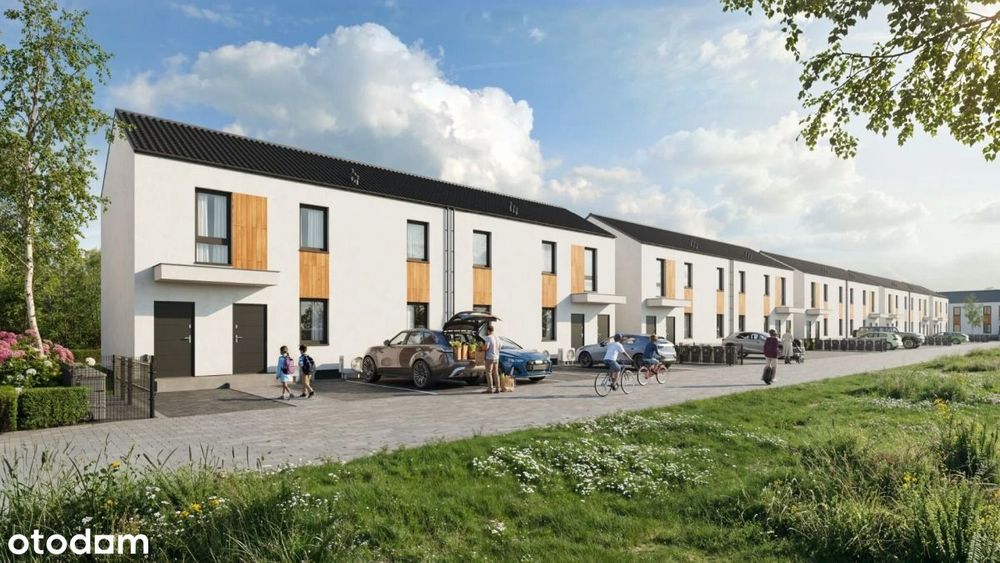 4-pokojowy dom 77m2 + ogródek Bezpośrednio