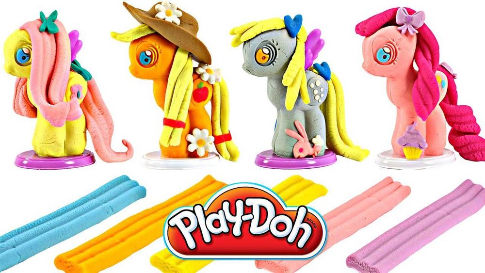ОРИГИНАЛ! Набор Плей до Стильные пони Play-Doh My Little Pony