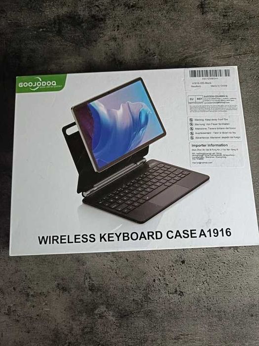 Wireless Keyboard CaseA1916 Goojodoq klawiatura Apple iPad Pro