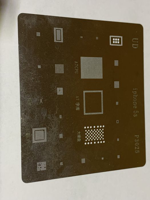 Новий BGA трафарет iphone 5s