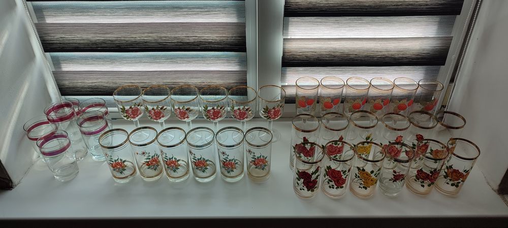 Стакани скляні з малюнками