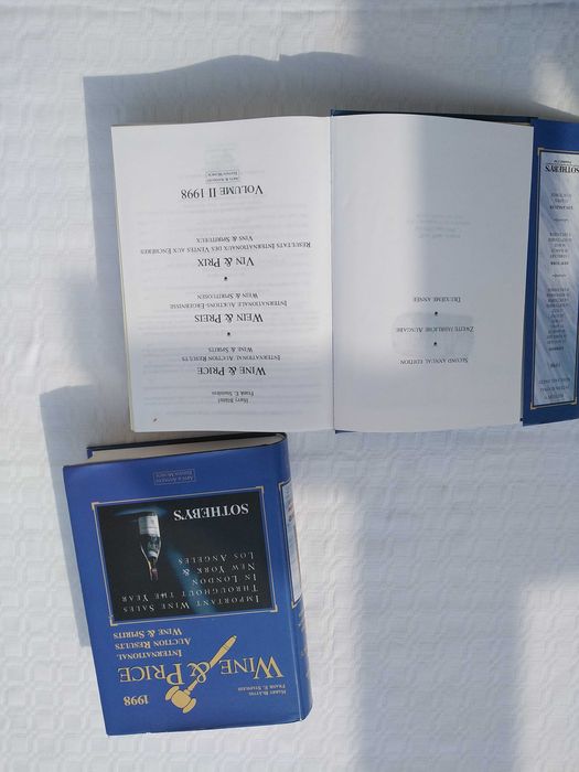2 Volumes do Livro Wine & Price 1996