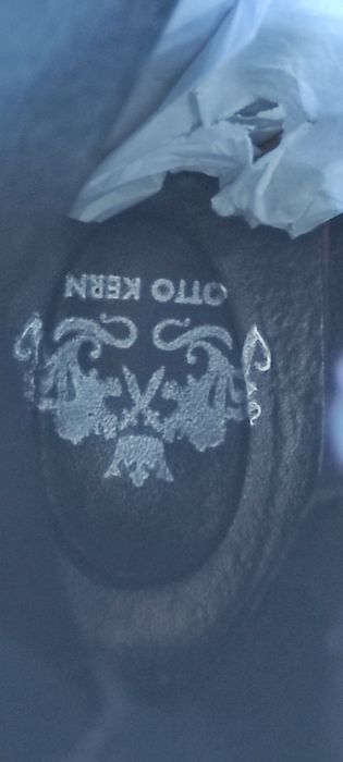 Eleganckie czarne botki damskie kozaczki Otto Kern 37