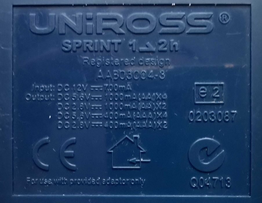 ładowarka akumulatorów "paluszków"