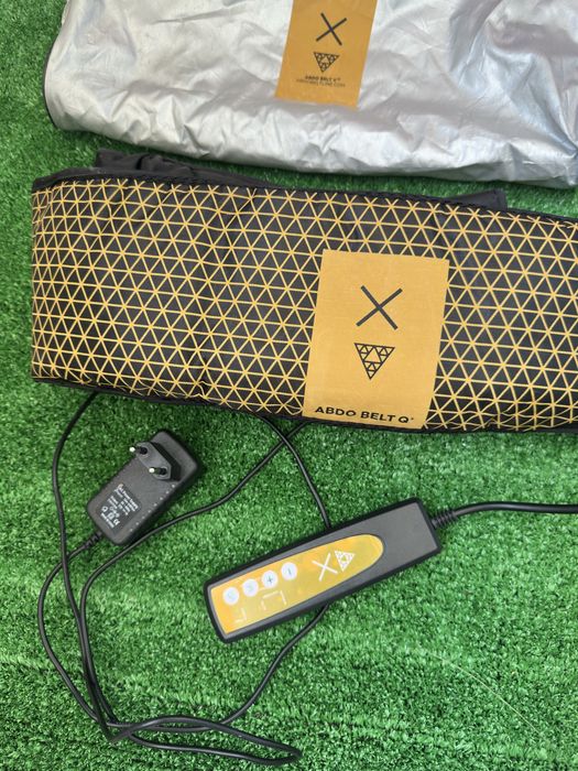 Cinto Vibratório Abdominal Abdo Belt Q - Novo