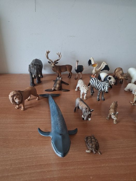 Schleich, animais de brincar,