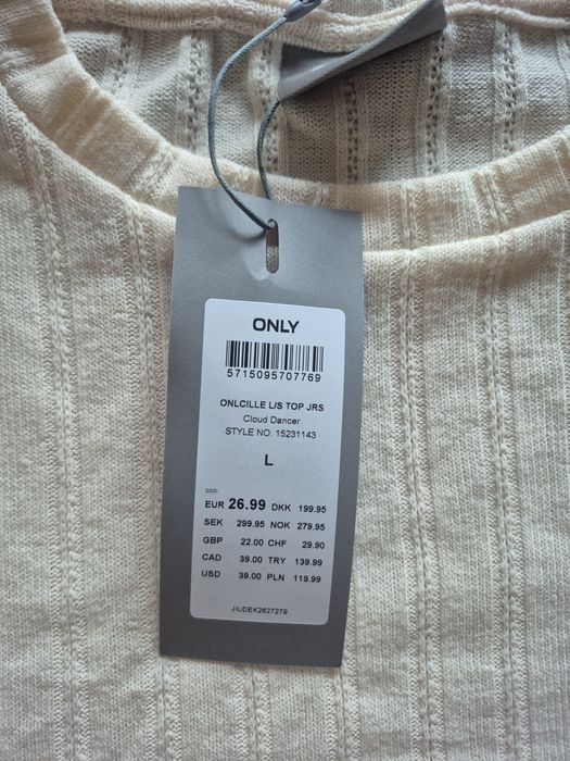 Sweter ONLY L nowy z metką