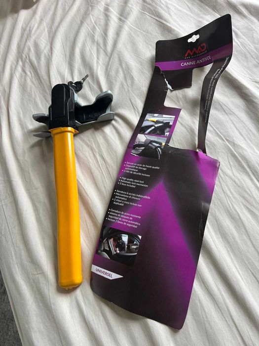 Tranca Anti-Roubo Volante de Carro - Mad Car Acessories