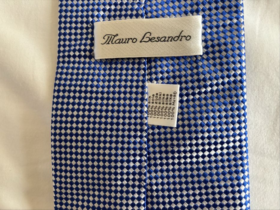 Gravata seda Mauro Lesandro