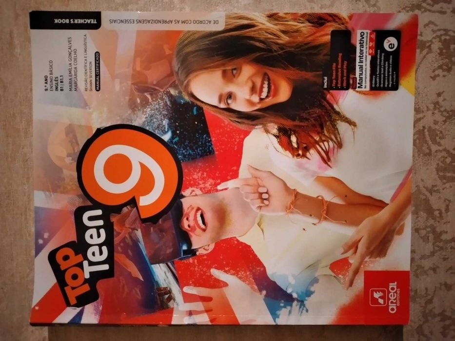 Top Teen Manual e CA Inglês 9.º ano - Versão professor