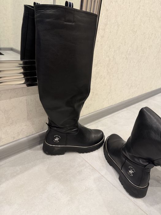 Ботфорти високі чорні