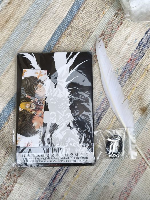 Conjunto tematico inspirado serie Death Note
