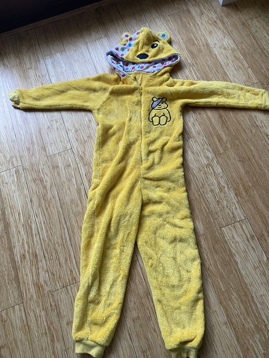 Piżama dziecięca ocieplana jednoczesciowa 122-128, Kraków Skawina