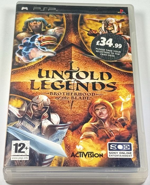 Untold Legends Playstation Portable PSP