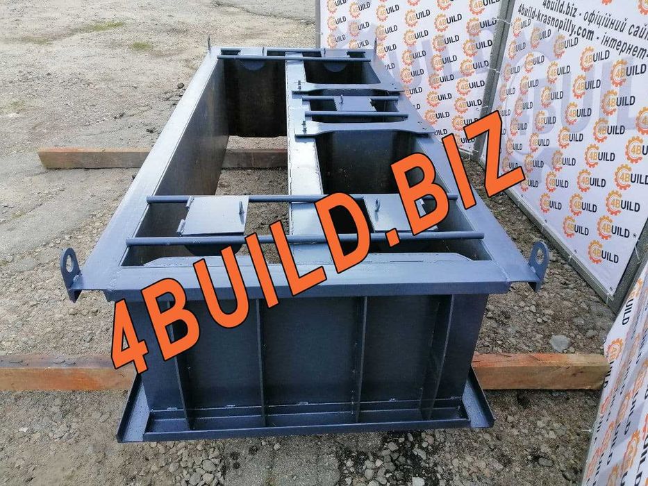 Металлоформа для бордюр, блоков, виброформа, формы ФБС 24.5.6 (1)