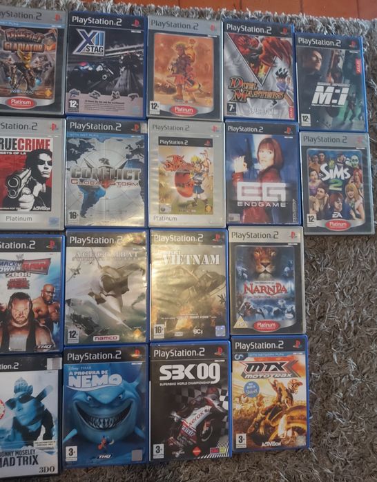 Ps2 e Ps3 vários jogos.