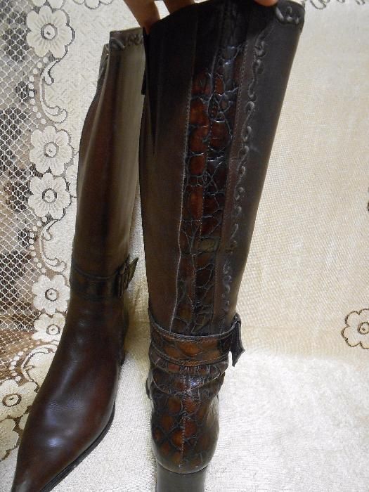 Сапоги женские, Италия, «Angela Falconi», 40р-р, б/у