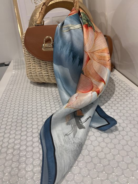 Jedwabna apaszka 100% silk