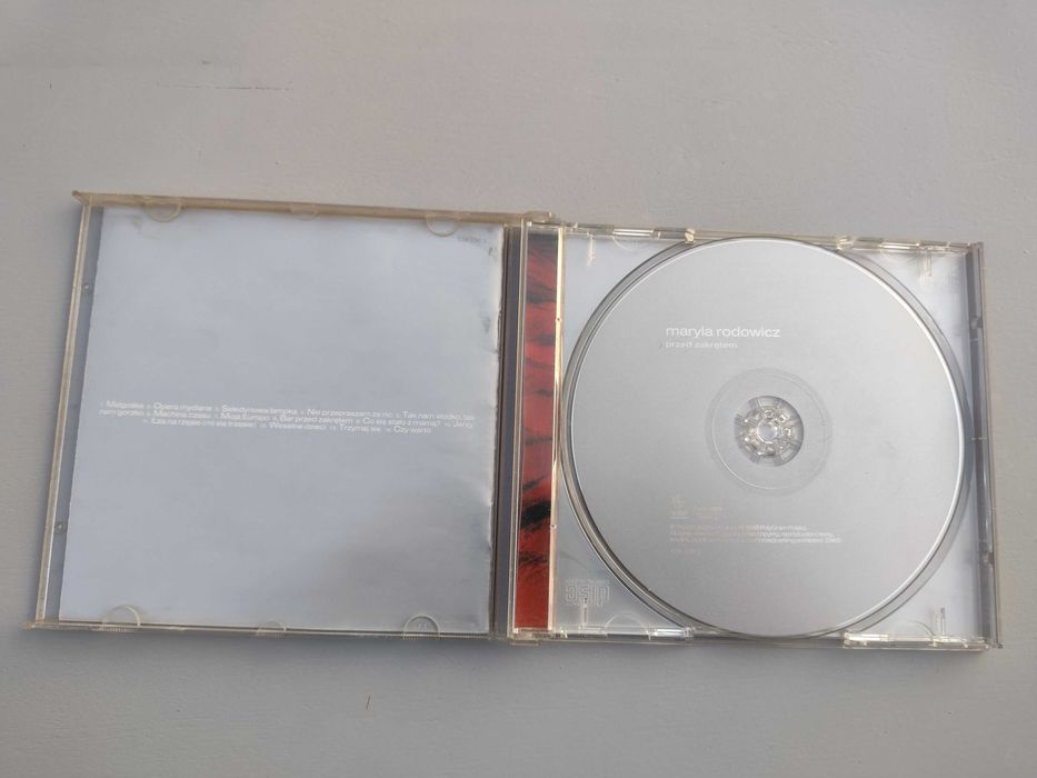 CD Maryla Rodowicz - Przed zakrętem