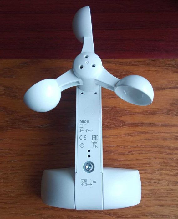 Кліматичний датчик NICE VOLO S (вітер і сонце)