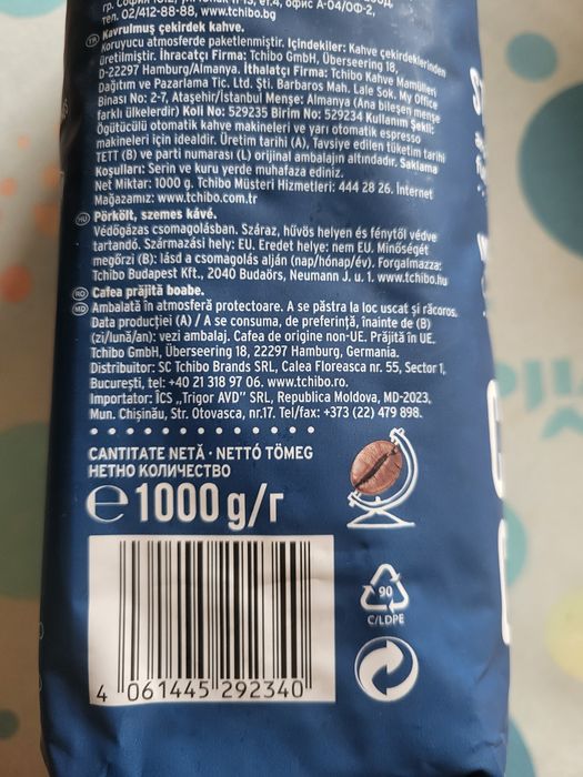Kawa ziarnista 1kg Eduscho wysyłka free