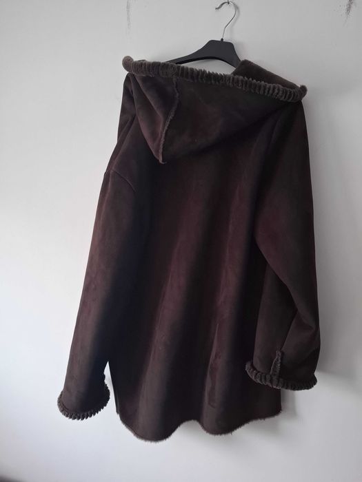 Kożuch sztuczny damski