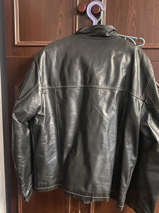 Шкіряна куртка чоловіча