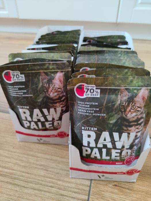 Karma dla kociąt monoproteinowa Raw Paleo