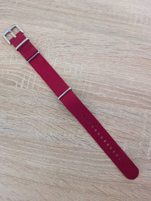 Pasek BluShark 22mm Crimson Red