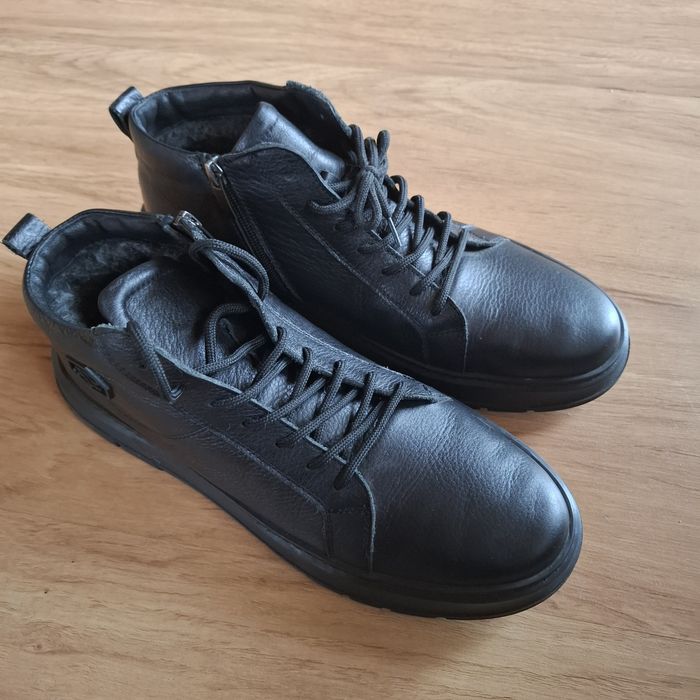 Skórzane buty męskie
