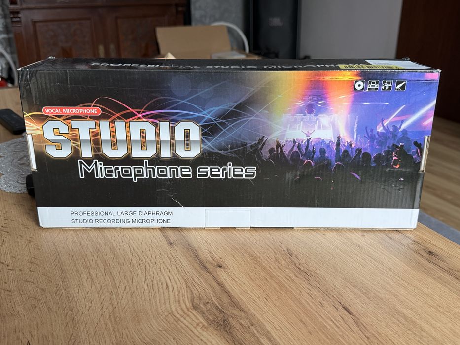 Mikrofon studyjny pojemnosciowy Studio Microphone Series zestaw