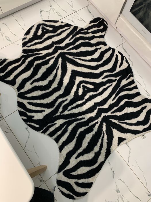 Килим килимок зебра коврик  142*155 см