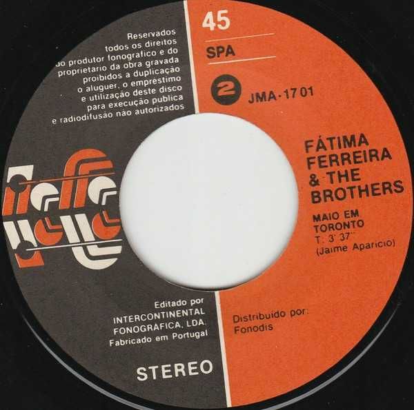 Fátima Ferreira & The Brothers – Adeus À Vida