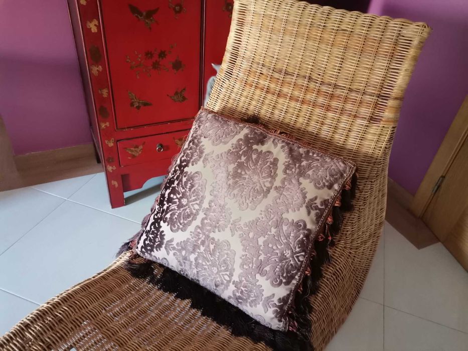 Chaise Longue de vime do Gato Preto